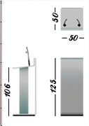 dimensions du pupitre