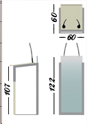 dimensions du pupitre